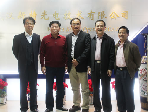 武漢市人民政府副秘書長高丹彥、武漢市僑聯(lián)主席秦鋒等一行到我司調(diào)研